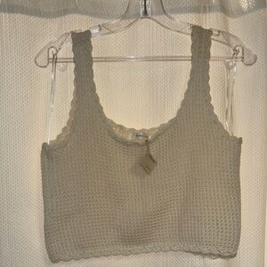 Mustard Seed Brand - Ivory colored Knit Tank Top
